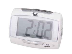 Digitální hodiny s budíkem Trevi SLD 3065 WH, bílé