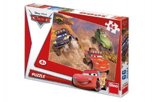 Puzzle Cars 32,3x22cm 66 dílků v krabici 33x23x3,5cm