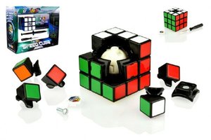 Rubikova kostka sada Speed cube hlavolam plast v krabici 24x19x8cm