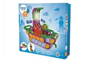 Stavebnice Seva City 2 plast 467ks v krabici 35x33x8cm