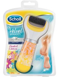 Elektronická bruska na nohy Scholl Velvet Smooth Diamond Summer Edition