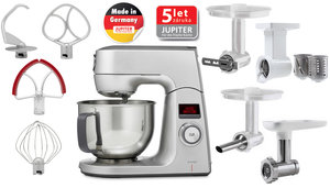 Kuchyňský robot JUPITER 810001 Variomaxx + Masomlýnek + Strouhač + Náastavce na cukroví a na plnění klobás